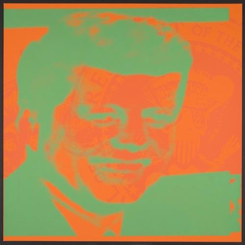 Andy Warhol, Flash – November 22, 1963, 1968.  Screen print, sheet: 21 in.  x 21 in.  Gift of The Andy Warhol Foundation for the Visual Arts, Inc.  2013.73