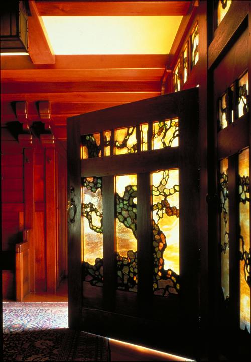 Front door of Gamble House