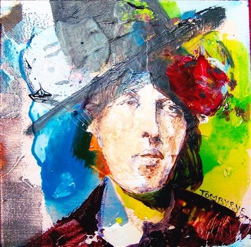 Tom Byrne.  Portrait of Oscar Wilde