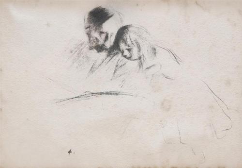 Drawing on paper by James Abbot McNeil Whistler (1834-1903).  Estimate: $6,000-$8,000.