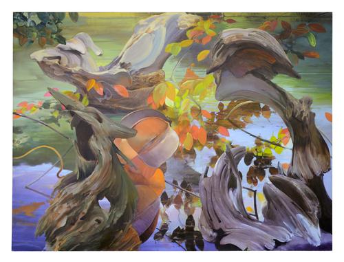 Richard Lytle, "Quartet," 2004, Oil on canvas, 72" x 96"