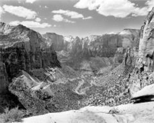 Switchbacks From Arch Landing