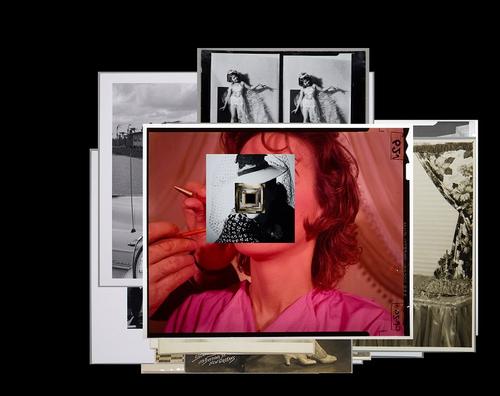 Kim Albrecht, Watching Machines Loving Grace, 2021.  Machine learning data, custom software, and digital images from the Harvard Art Museums American Professional Photographers Collection.