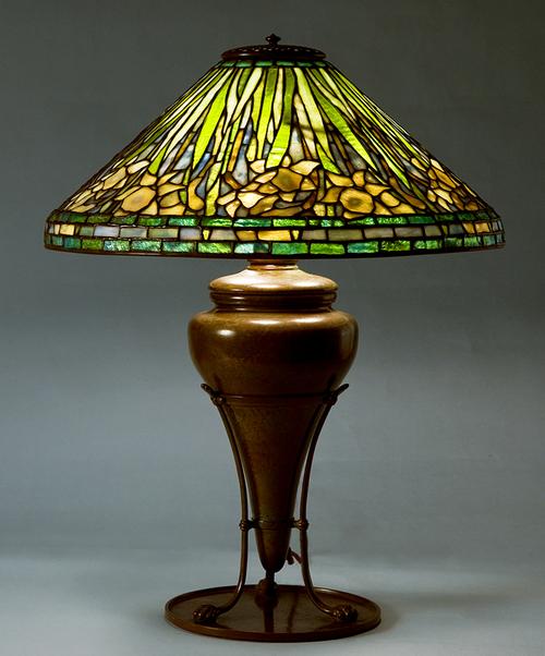 Tiffany Studio, Daffodil Table Lamp c,1900-1920