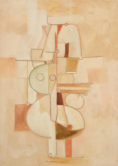 Harry Bertschmann, Untitled (Magnolia Series), 1956, Oil on canvas 60 x 43 inches