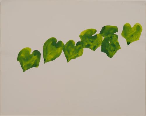 Ellsworth Kelly (American, b.  1923) Wild Grape 1961 Watercolor on paper 22 1/8 x 28 1/2 in.  Private collection © Ellsworth Kelly Photograph Courtesy: The Metropolitan Museum of Art