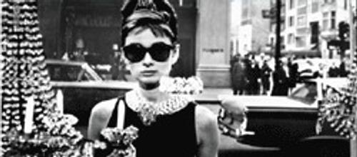 Audrey Hepburn in "Breakfast at Tiffany's"