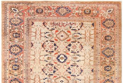 Antique Persian Sultanabad Carpet by Ziegler 48150 by Nazmiyal