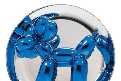 Jeff Koons Blue Balloon Dog Sculpture, 2002