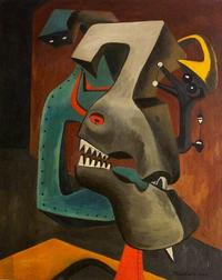 Dialogue in Armor, 1944, 30 x 24 inches